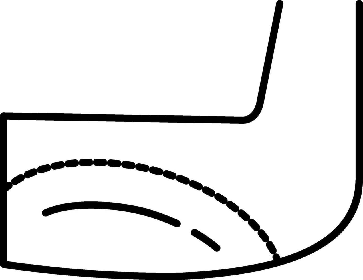 Brachioplasty Line Icon vector