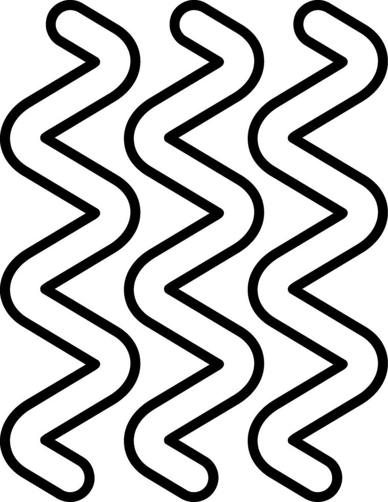 Treponema Pallidum Line Icon vector