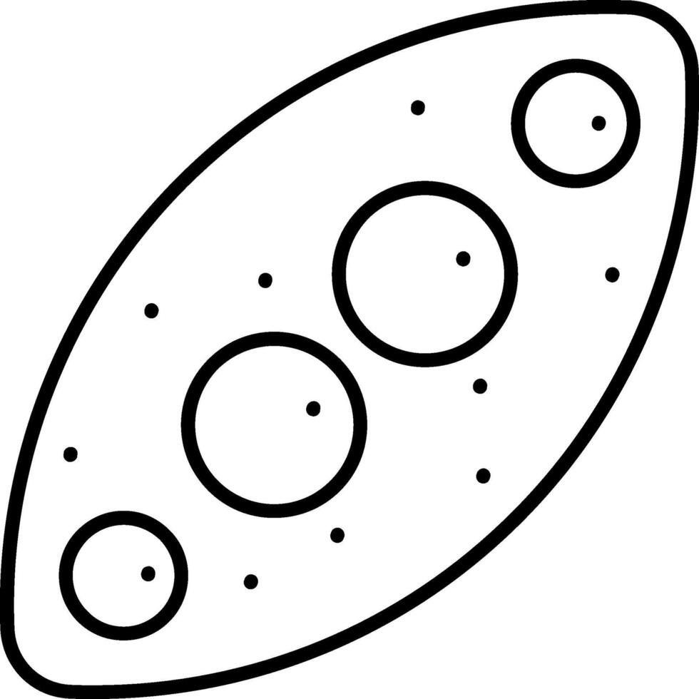 Trichophyton Mentagrophytes Line Icon vector