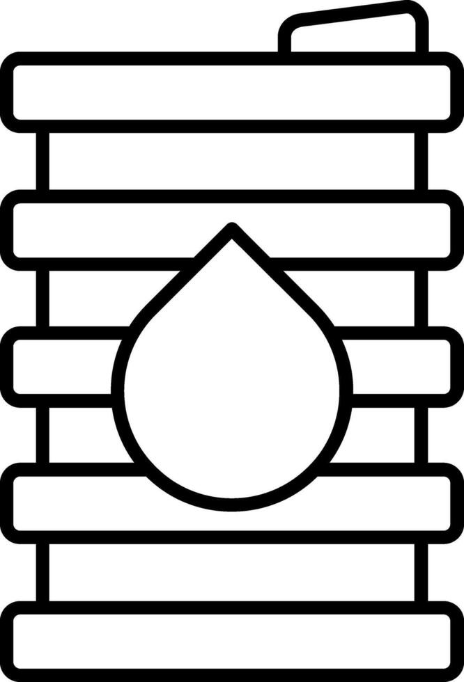 Oil Line Icon vector