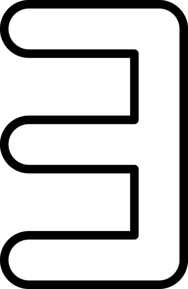 Three Line Icon vector