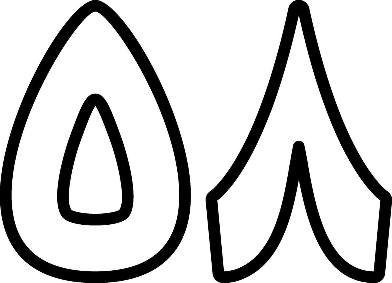 Thamaniya wa Khamsoon Line Icon vector