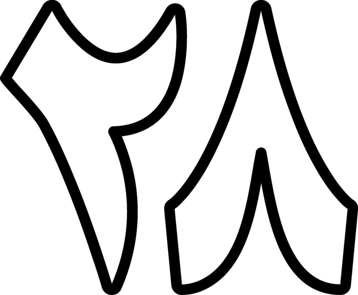 Thamaniya wa Ishroon Line Icon vector