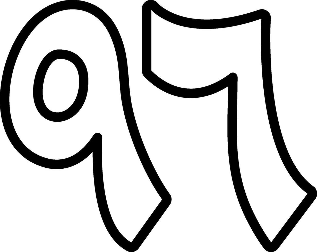 Sitta wa Tisoon Line Icon vector
