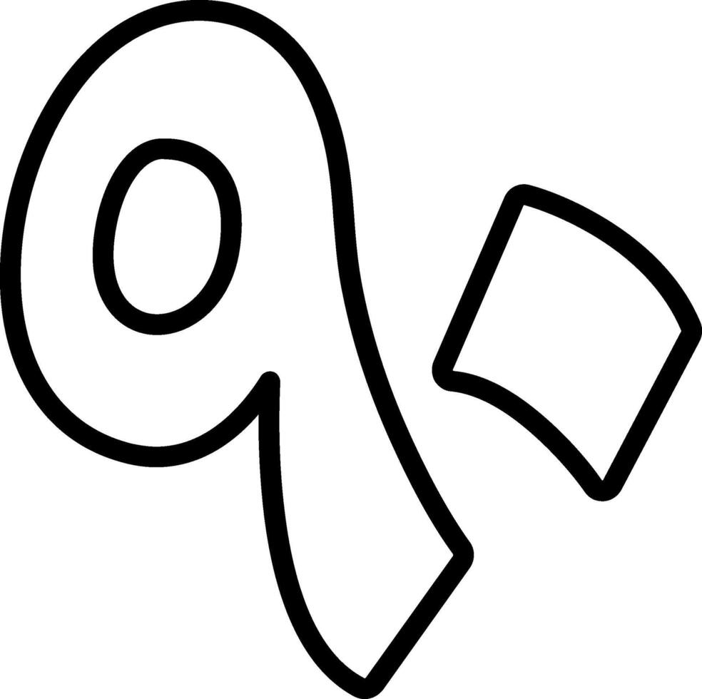 Tisoon Line Icon vector
