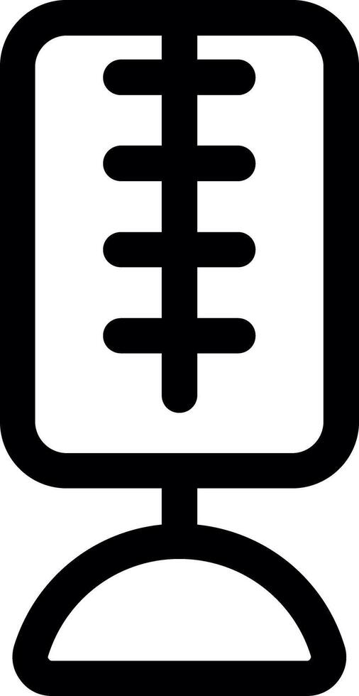 Record Line Icon vector