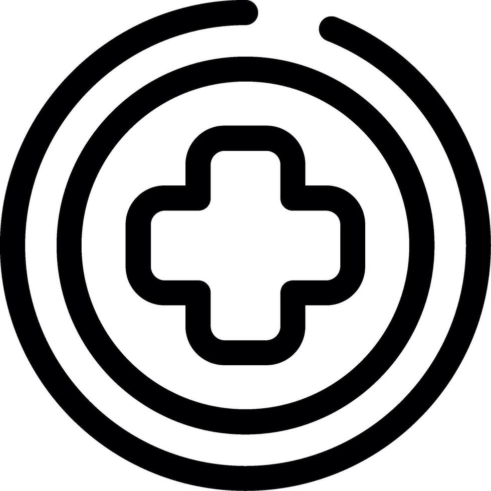Add Line Icon vector