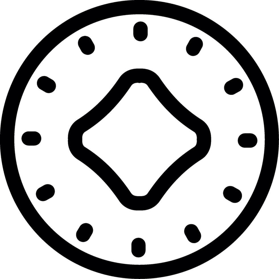 Main Menu Line Icon vector