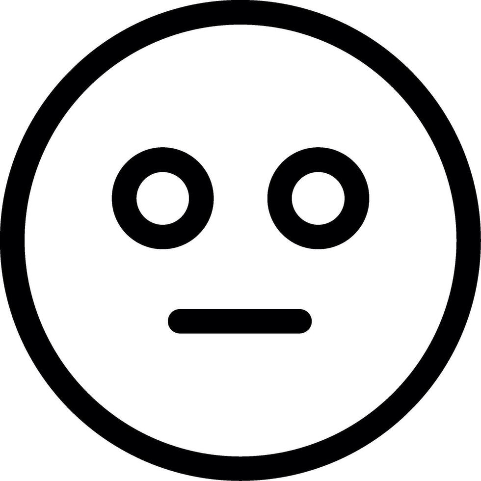 EmotLine Icon Line Icon vector