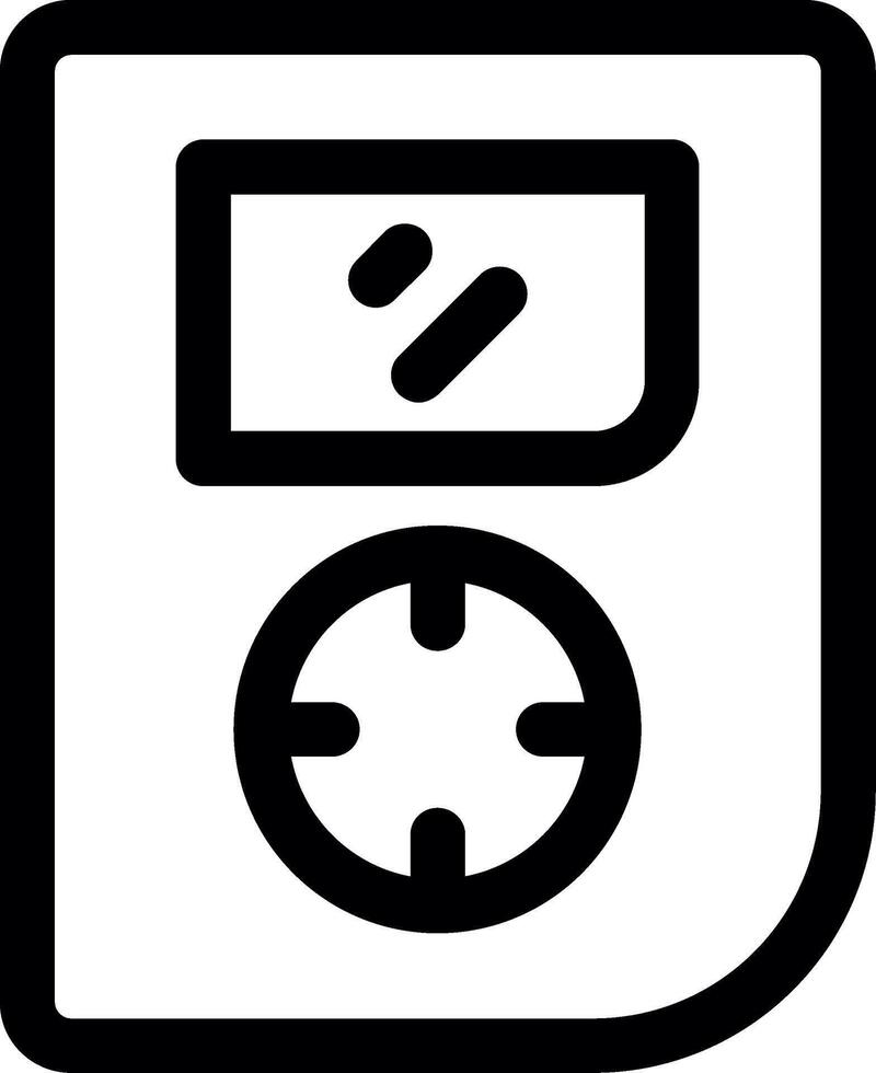 Gamepad Line Icon vector