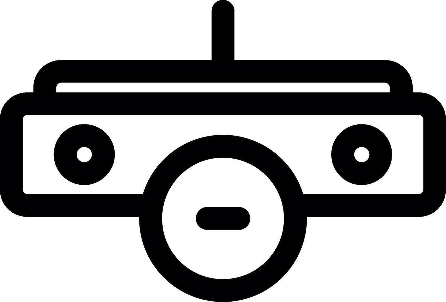 Projector Line Icon vector