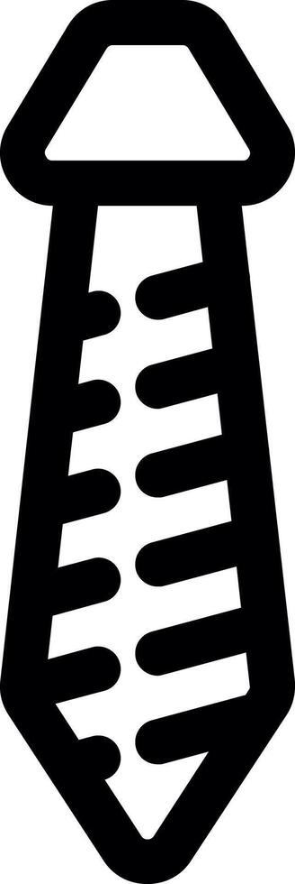 Tie Line Icon vector