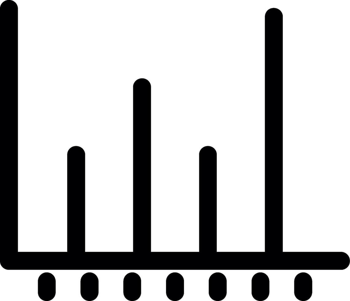 Graph Line Icon vector