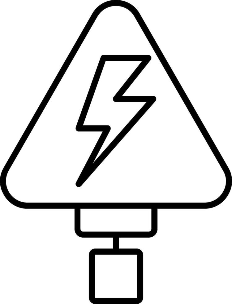 Electrical Line Icon vector
