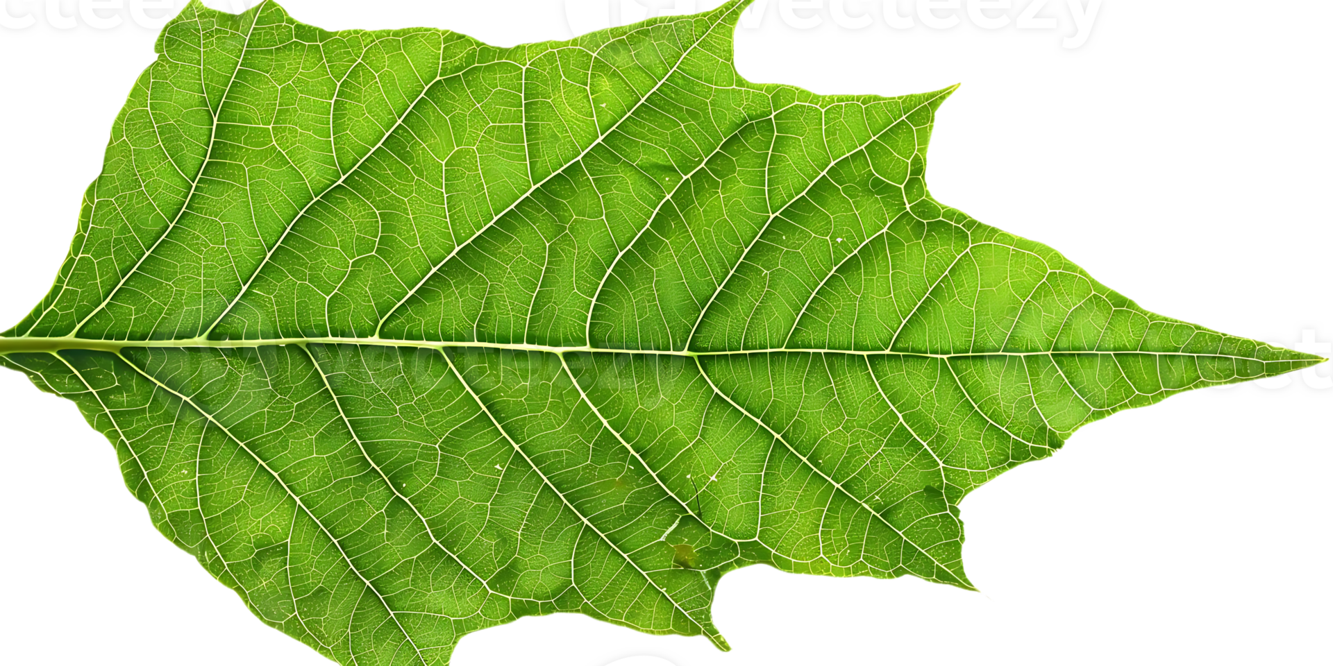 Green Leaf Veins Pattern Illustration png