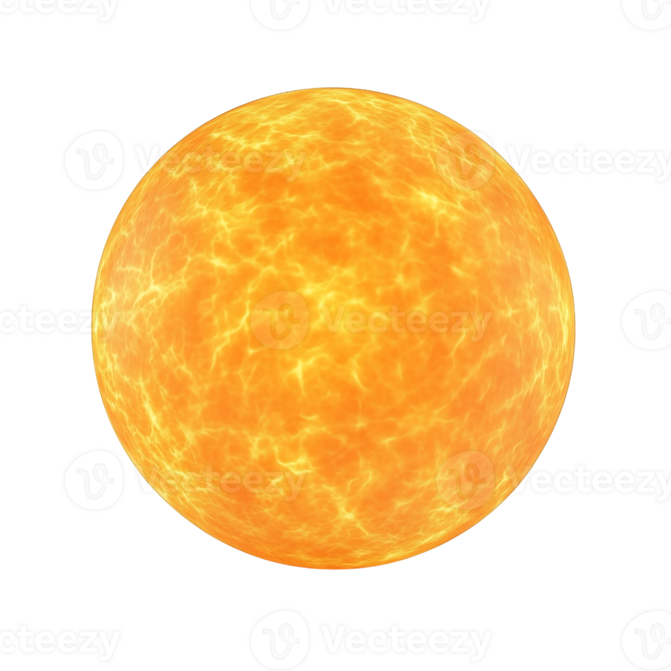 sun on a transparent background png