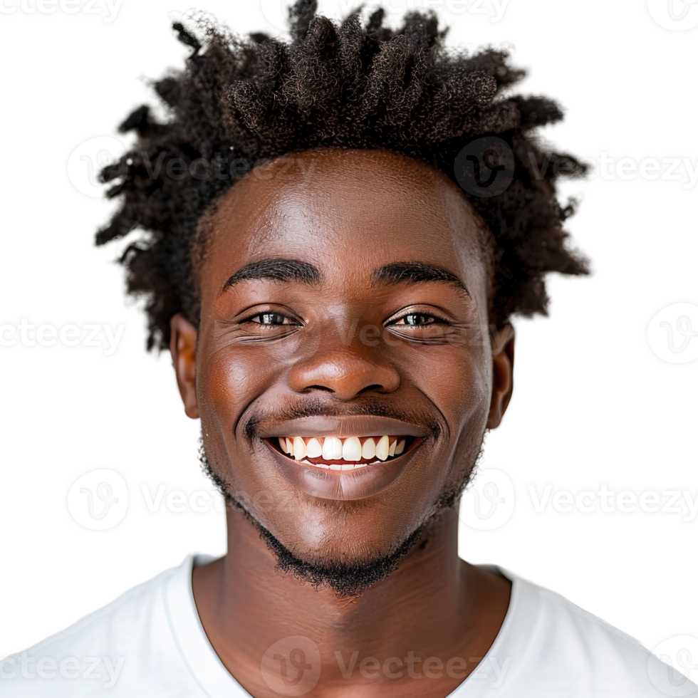 A man with a beard and dreadlocks is smiling and looking at the camera png