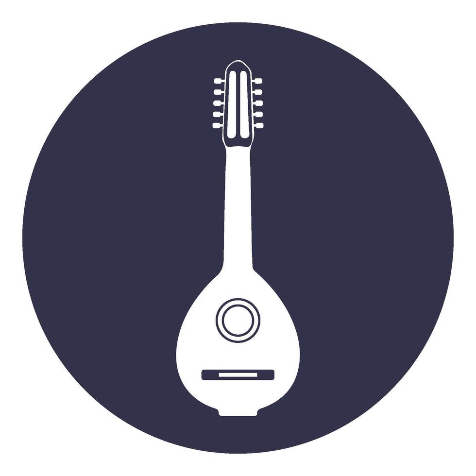 stringed instruments, harp design vector