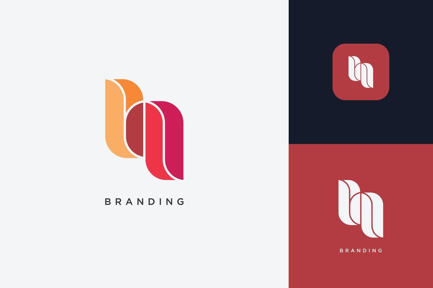 H Letter Trademark Brand Logo vector