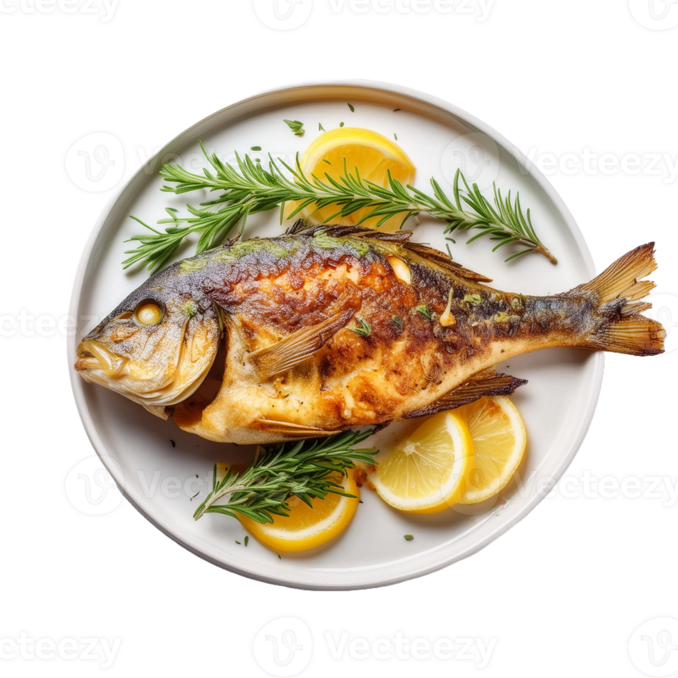 Fast Food Image Without Background Snack Meal Baked Fish png