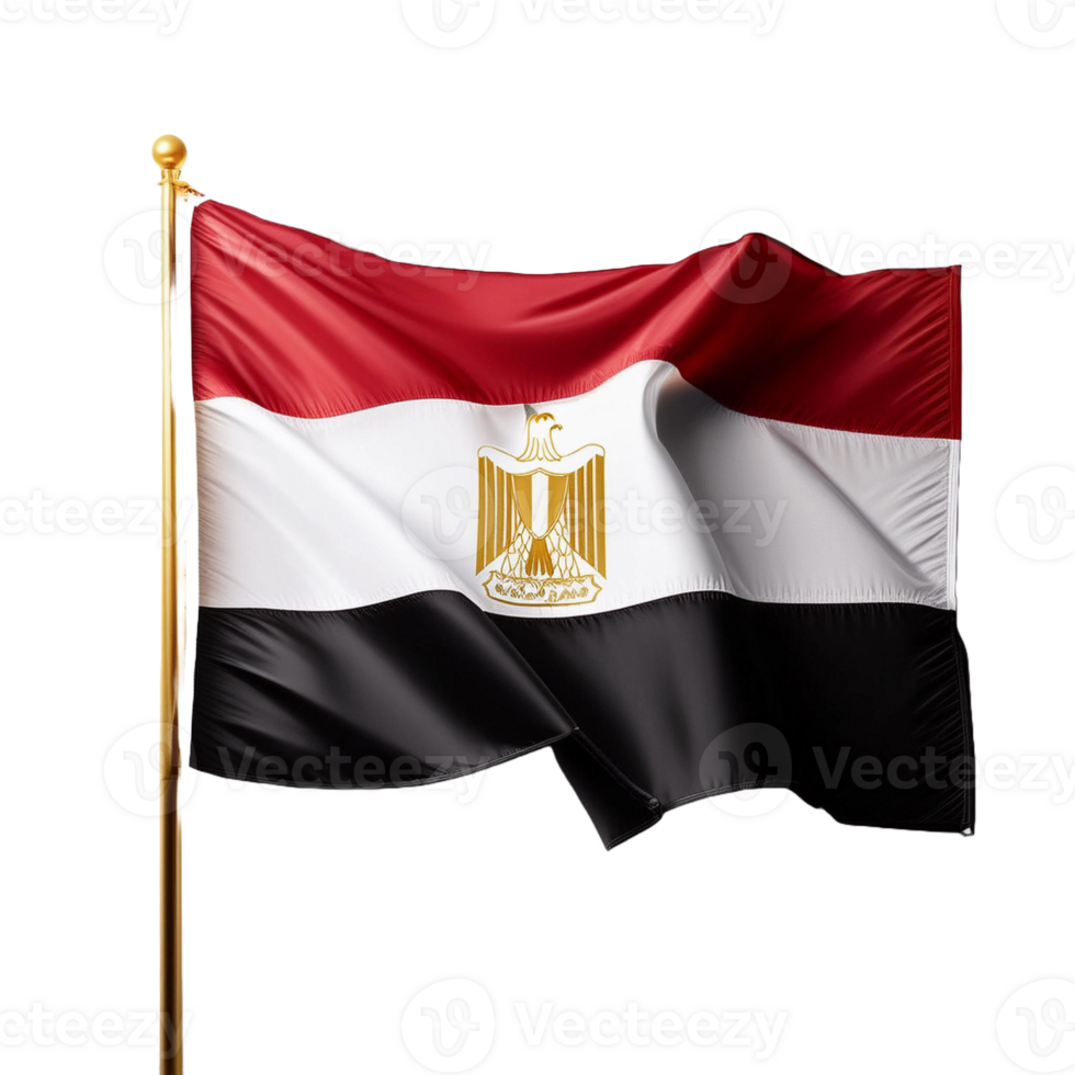 Egypt Flag High Quality Transparent Flag Designs and Collections png