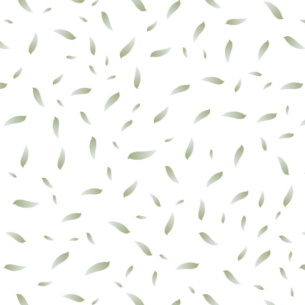 Seamless leaf pattern effect background vector
