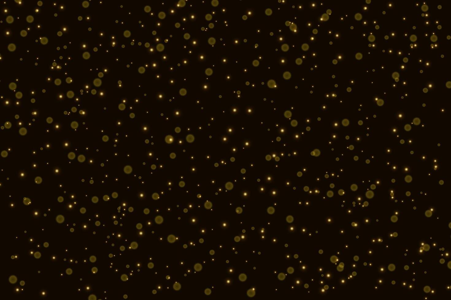 Gold effect sparks light vector
