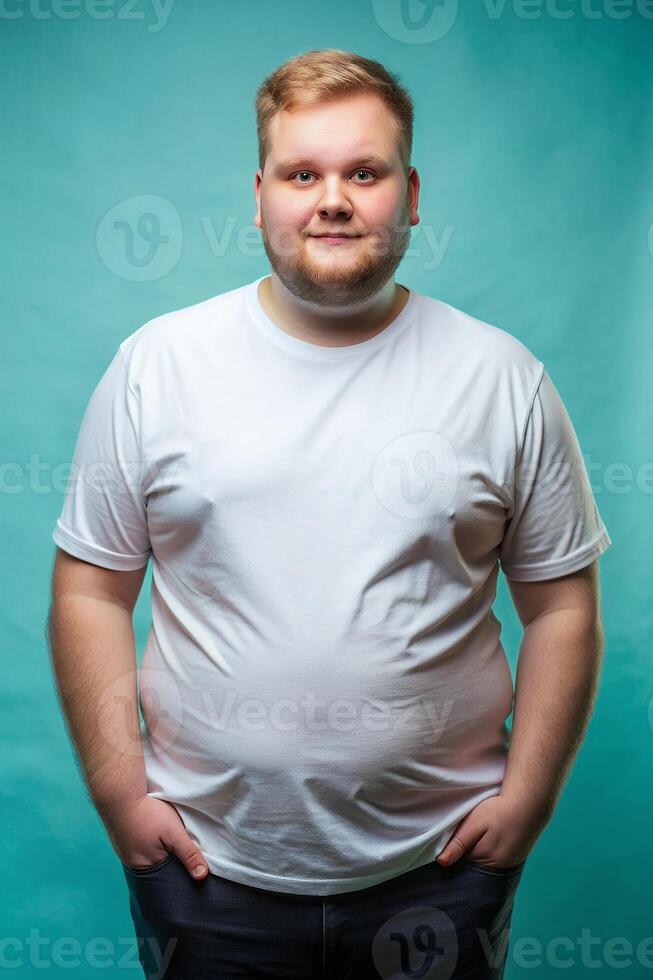 Swedish Overweight College Boy, Innovative, Crisp, Perfect For Fashion, Clothing, Suitable For Design Mockups And Print Applications for Corporate, Photography, Technology photo