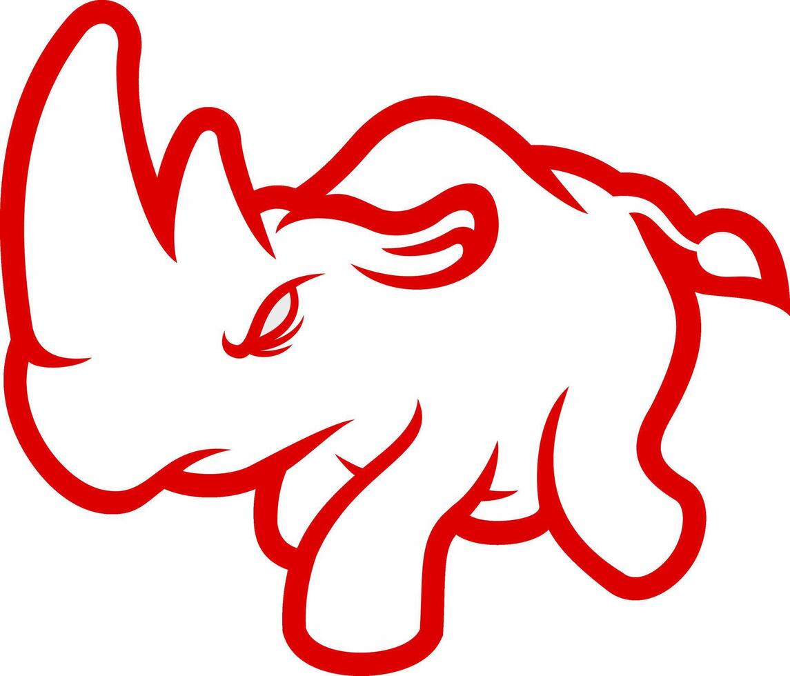 Rhino Logo Design vector