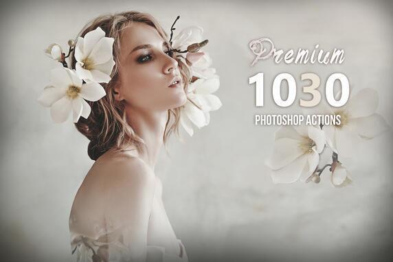1030 Premium Photoshop Actions Bundle