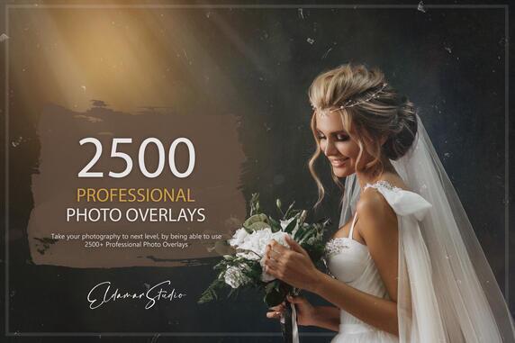 2500 Professional Photo Overlays Bundle