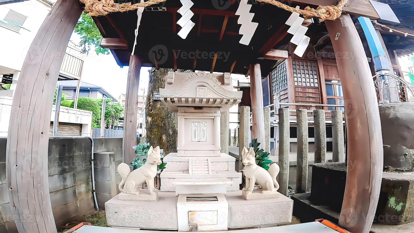 Imaizumi Shrine, a shrine located in Yaguchi, Ota Ward, Tokyo, Japan The date of its founding is unknown, but according to the new version of the Musashi Fudoki manuscript, photo
