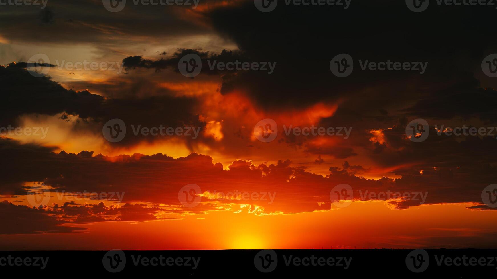 Dream and serenity sunset photo