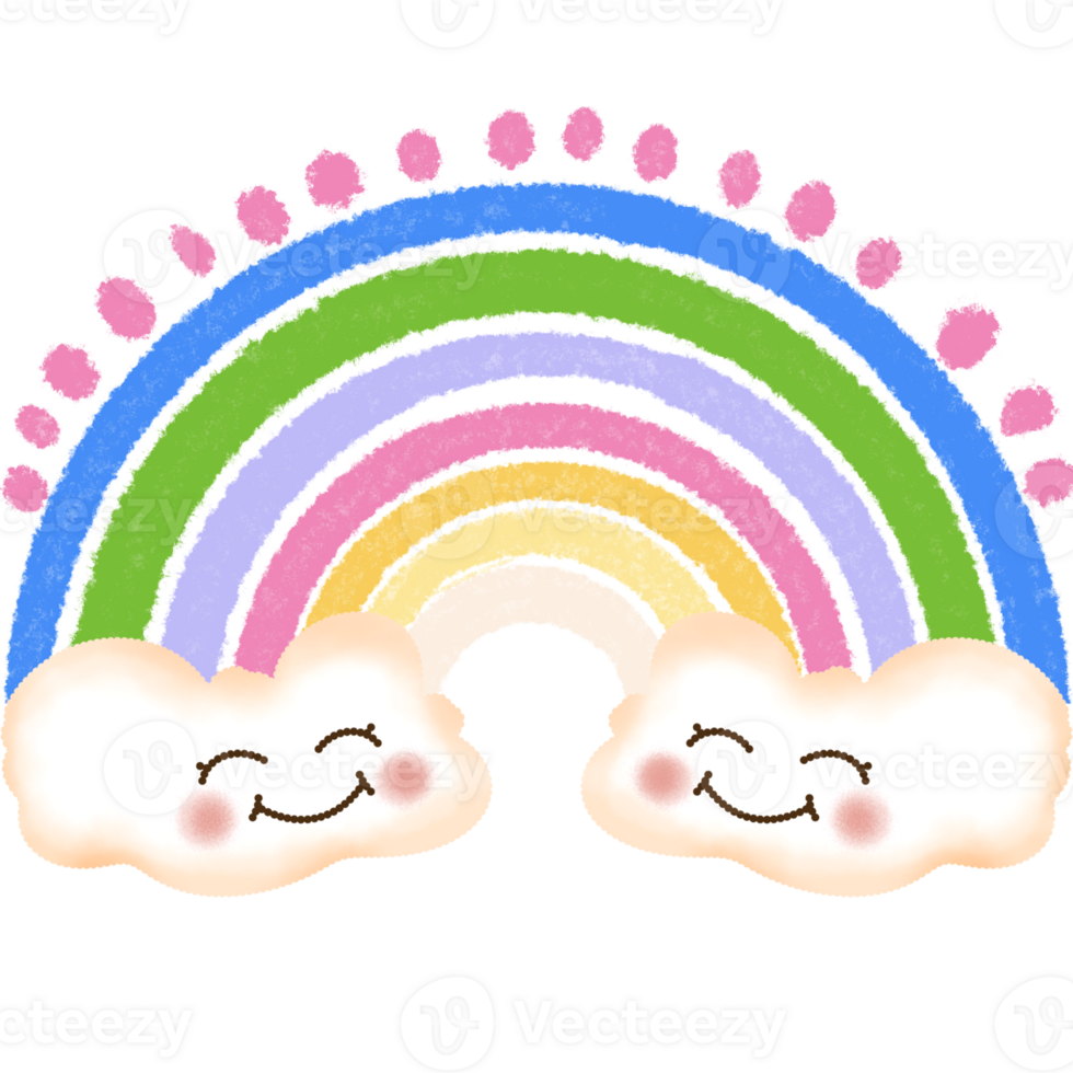 rainbow han draw,Rainbow colorful,ovelyRainbows,littlerainbows, png
