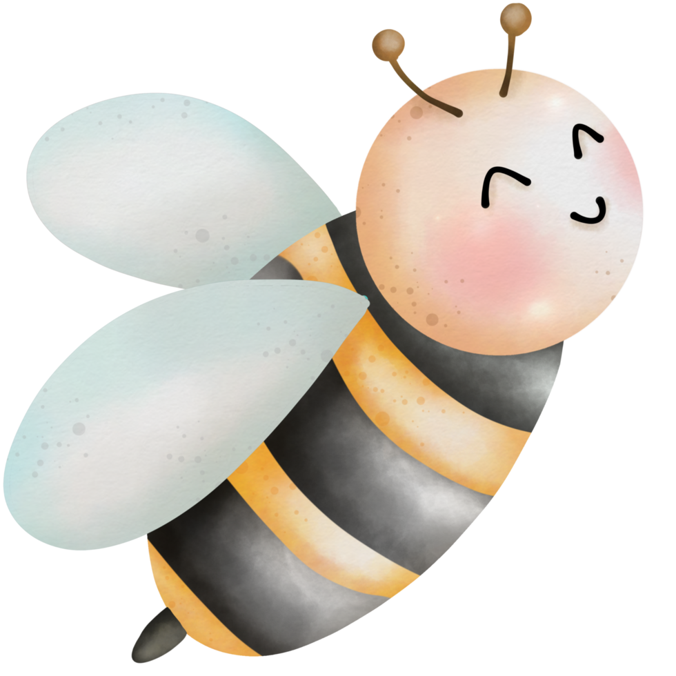 Insect in spring hand drawn png