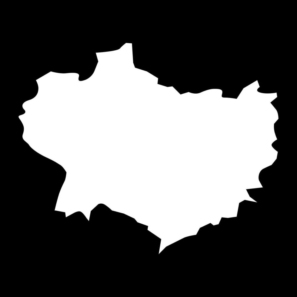 Krapina Zagorje map, subdivisions of Croatia. illustration. vector