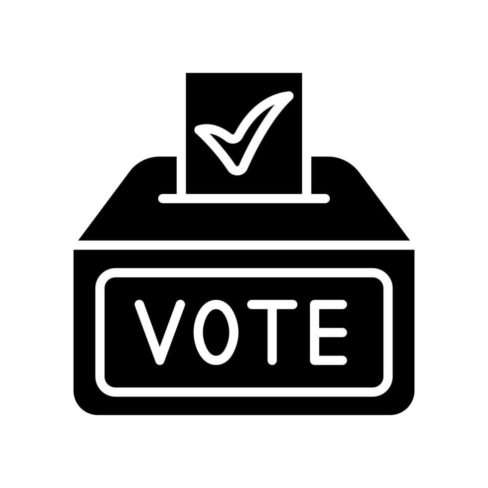 Vote confirmation line icon. Ballot, checkmark, vote, approval, election, verification, confirmation, polling, participation, democracy, voter, ballot box, secure vote, voting process, election day vector