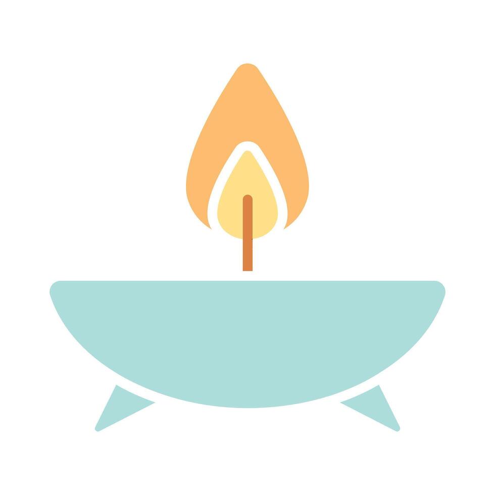 Scented candle line icon. Aromatic, relaxation, spa, wellness, fragrance, ambiance, therapeutic, tranquility, stress relief, meditation, aromatherapy, natural, organic, health, home, decoration, calm vector
