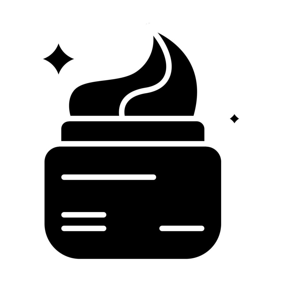 Skincare cream line icon. Moisturizing, nourishing, anti-aging, container, product, rejuvenation, hydration, skin, treatment, beauty, cosmetic, cream jar, lotion, smooth, application, facial, daily vector