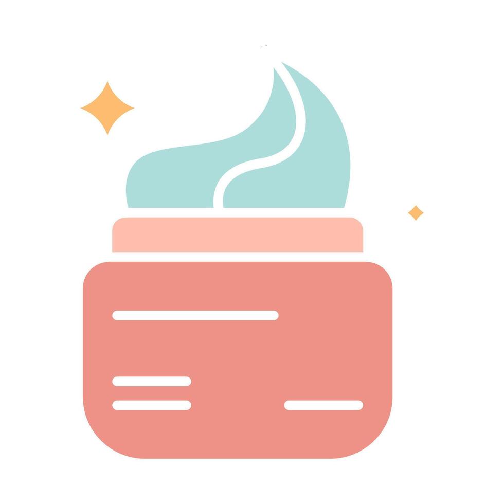 Skincare cream line icon. Moisturizing, nourishing, anti-aging, container, product, rejuvenation, hydration, skin, treatment, beauty, cosmetic, cream jar, lotion, smooth, application, facial, daily vector