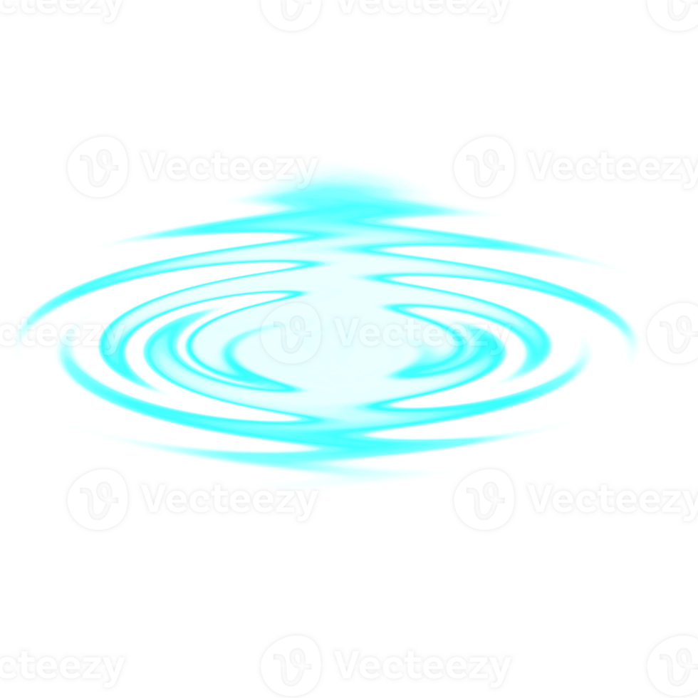Blue wave illustration png