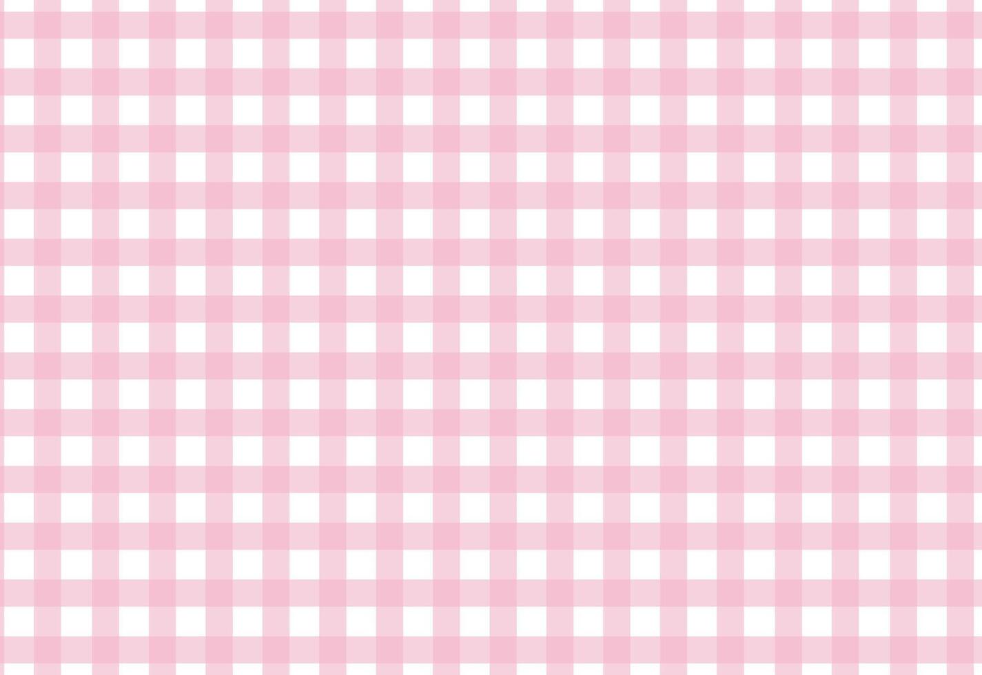 Cute seamless pink background - checkered pattern or grid texture. Perfect for wallpaper, backdrop, postcard, for web design, desktop wallpaper or culinary blog website vector