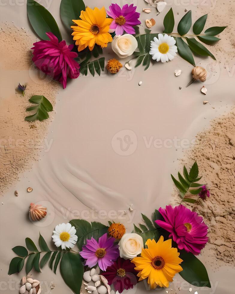 Frame beautiful Summer photo