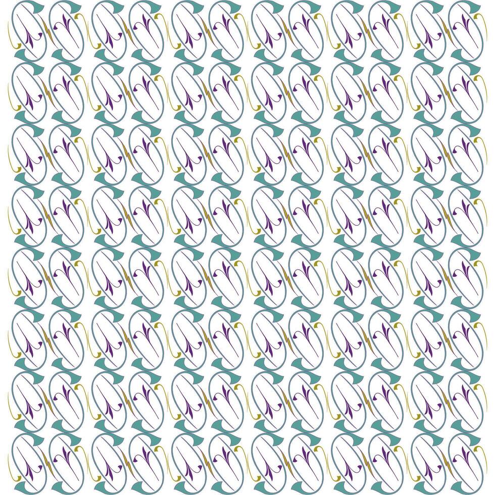 floral motif abstract background vector