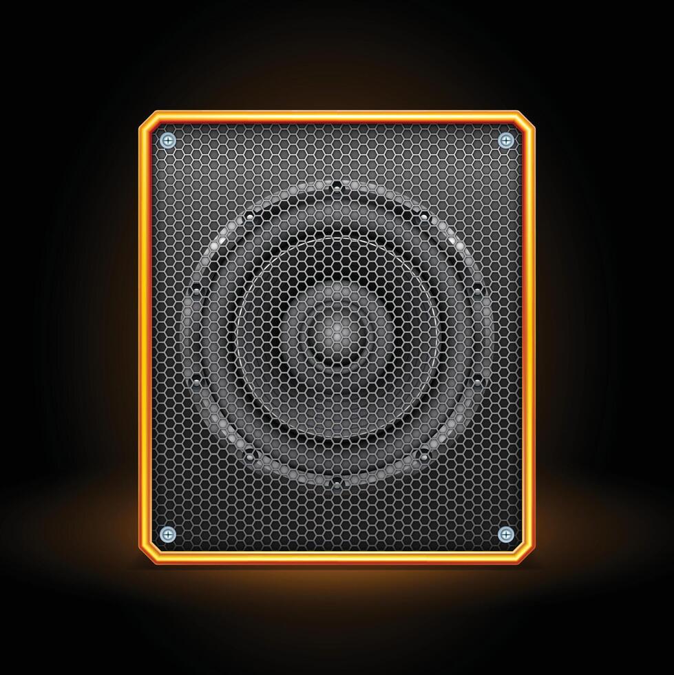 Speaker Box illustration vector