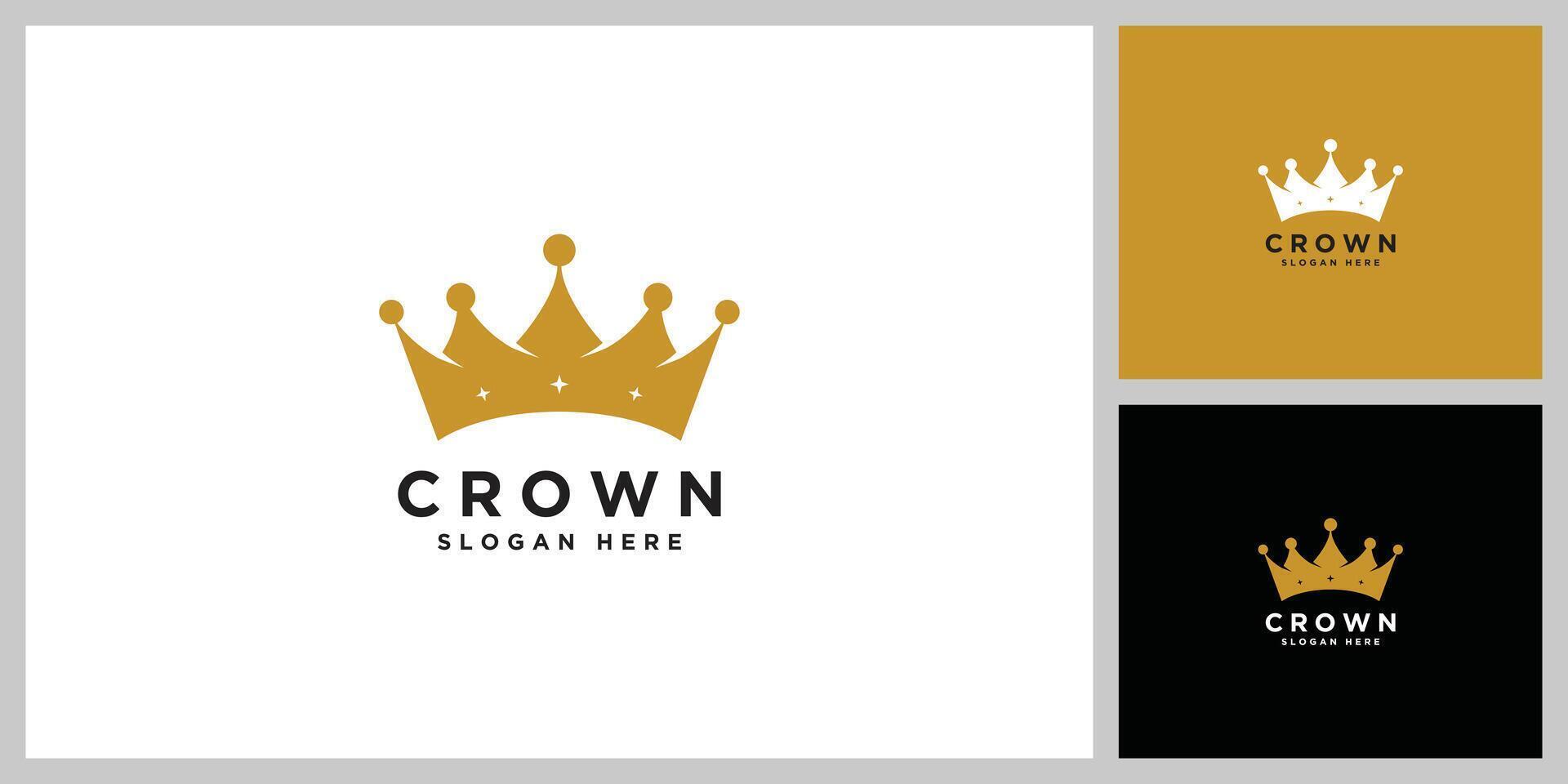 crown design icon template vector