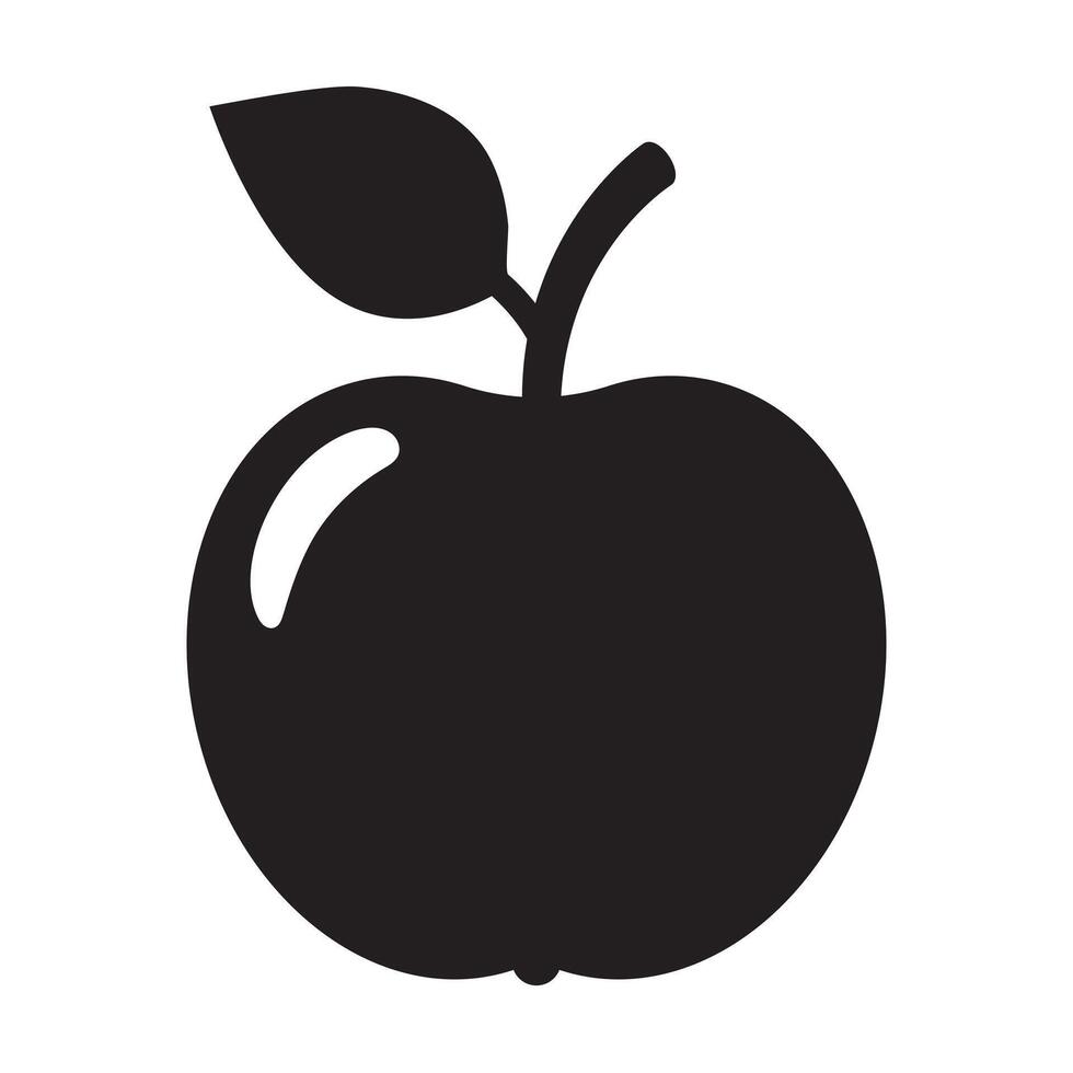 Apple icon. Apple sign. vector