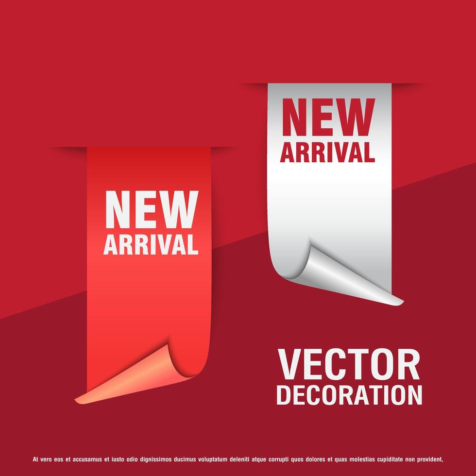 Banner template graphic for decoration vector