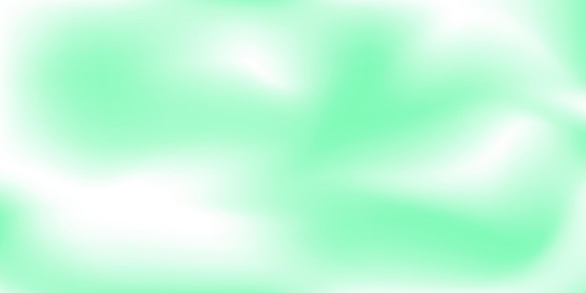 Green and white gradient minimal background for wallpaper, web header, banner. Abstract smooth soft blurred texture for eco, nature, organic, web design poster vector