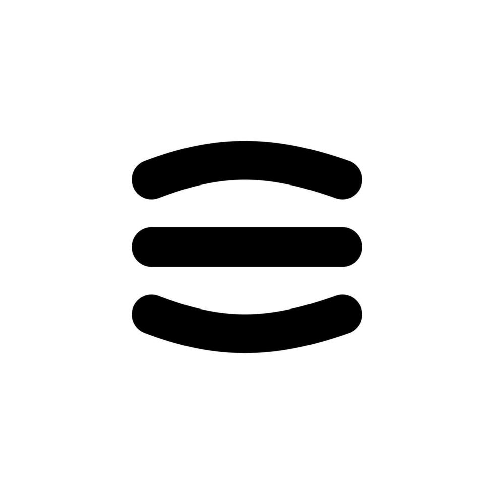 Menu icon. Burger menu. vector